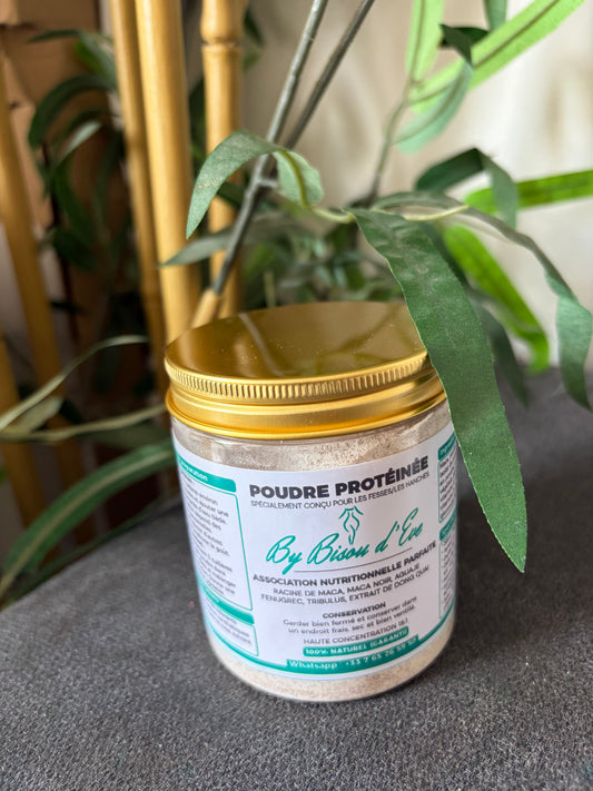 Poudre protéine spécialement conçue pour les fesses les hanches